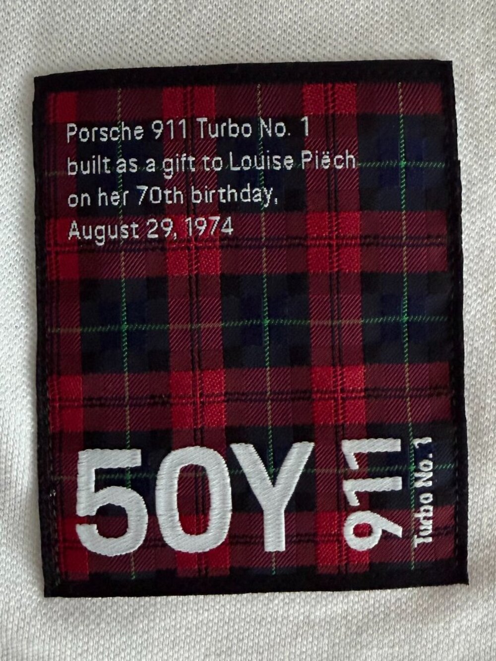 911 Turbo 50 Years Anniversary Polo